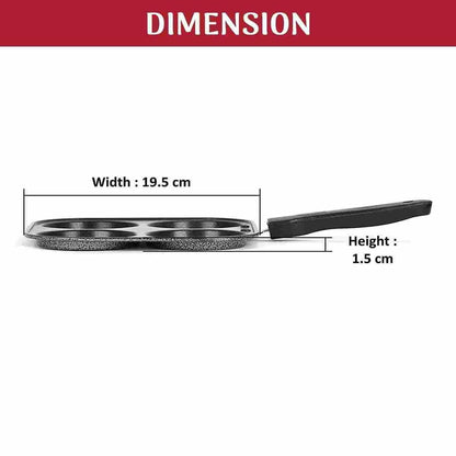 4 Hole Non-Stick Pan